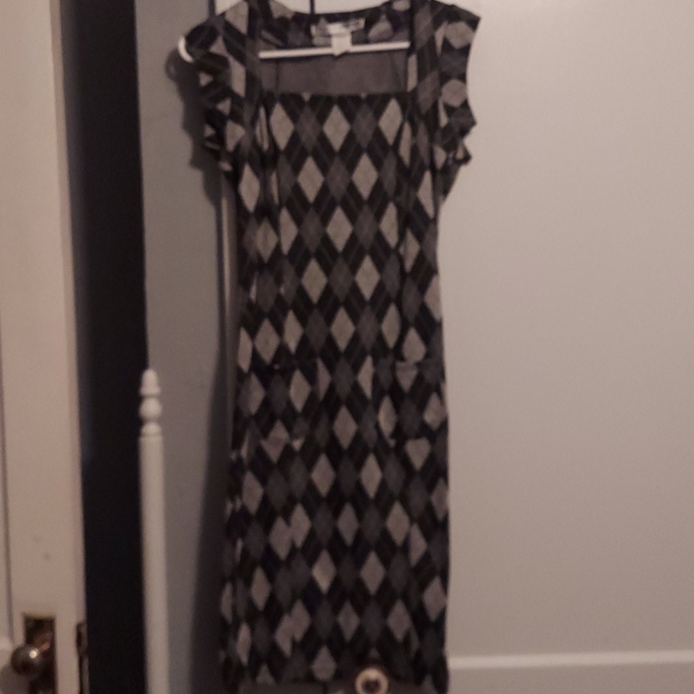 Argyle dress